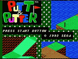 Putt and Putter Title Screen